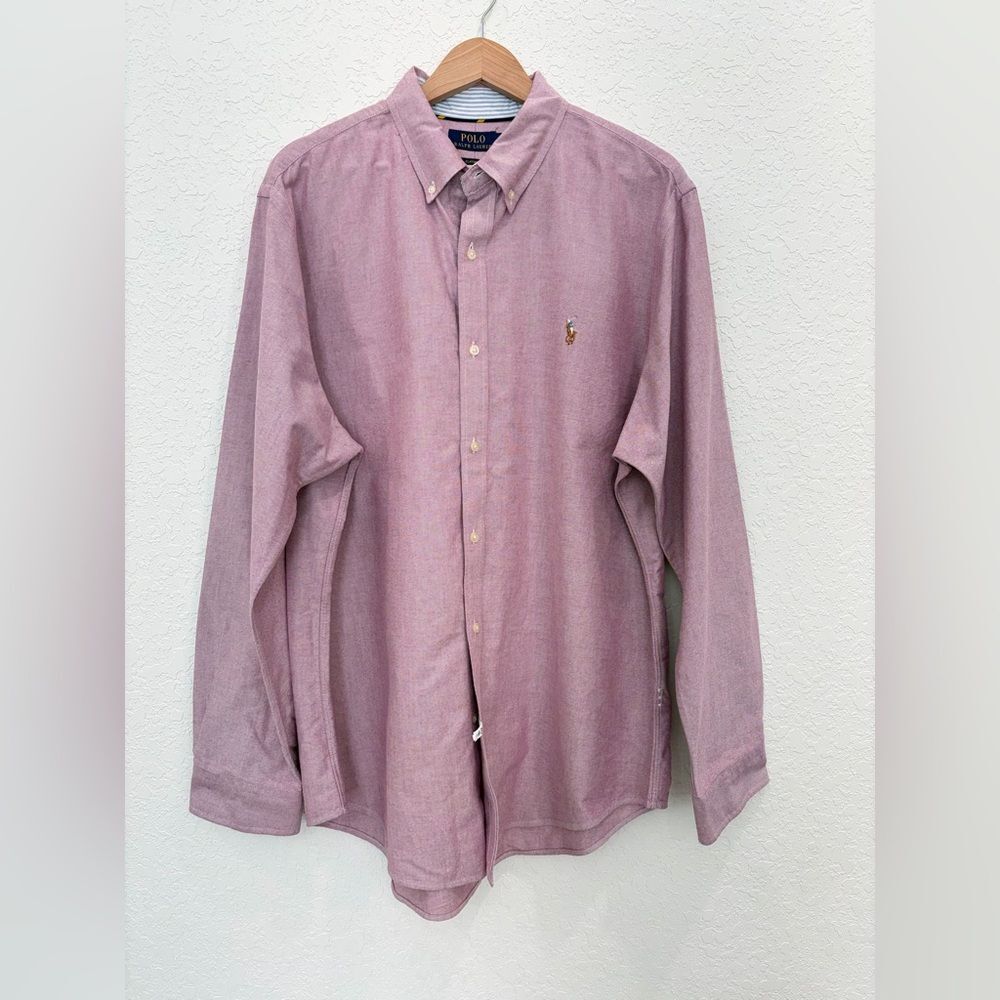 Polo Ralph Lauren Classic Fit Button Down Long Sleeve Shirt Size XL